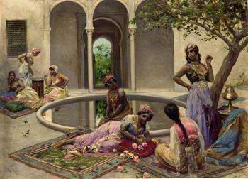 unknow artist Arab or Arabic people and life. Orientalism oil paintings 386 oil painting image
